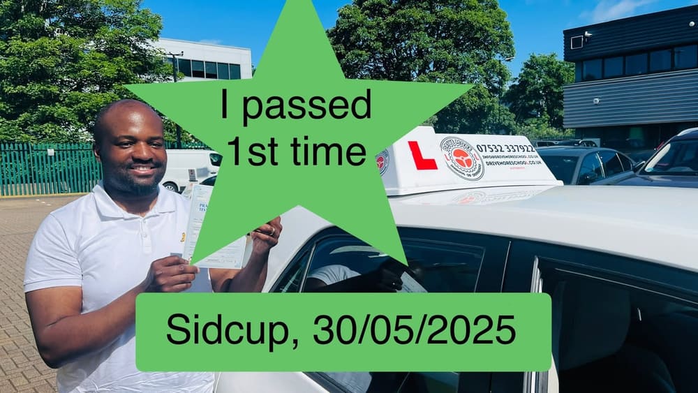 Drive More School student who passed their driving test first time in 2025, Bromley