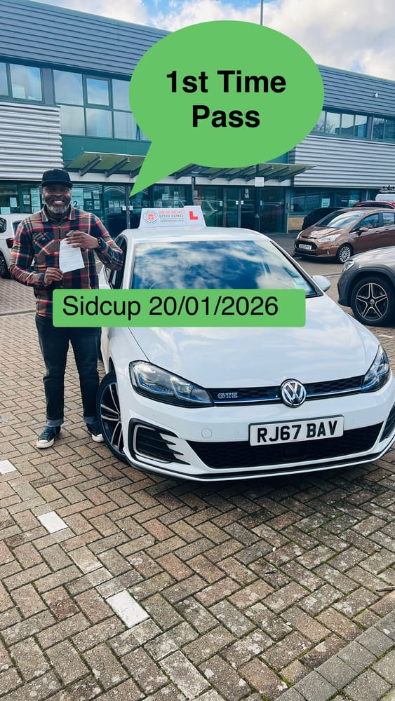 Drive More School student who passed their driving test first time in 2026, Bromley
